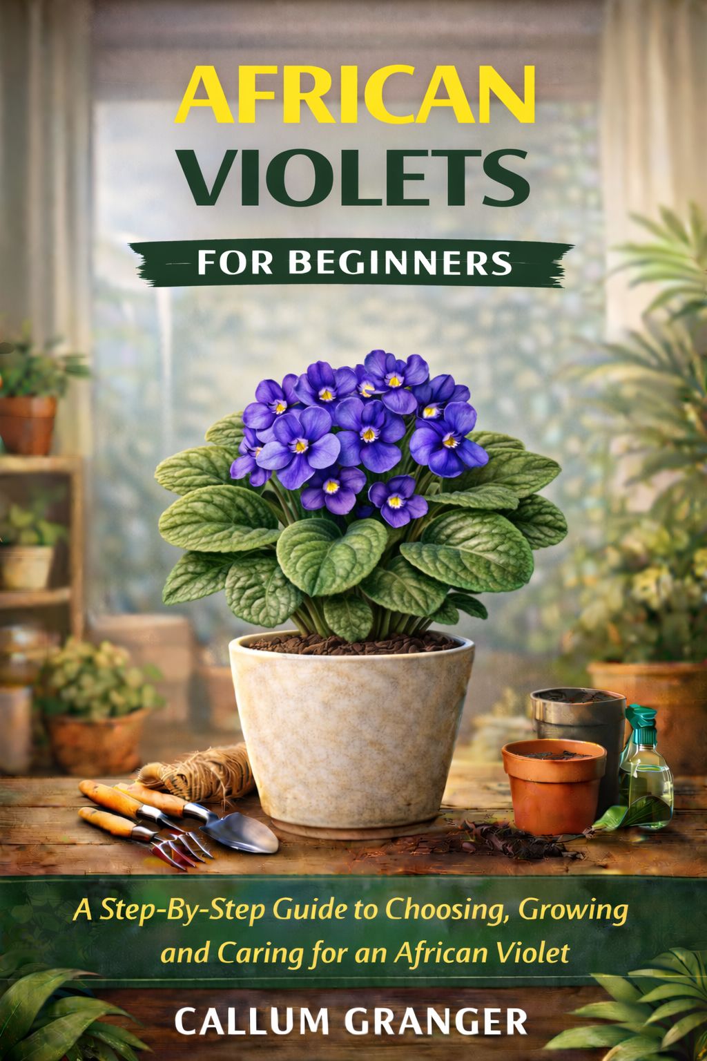 A Step-By-Step Guide to Choosing, Growing and Caring for a African Violet.