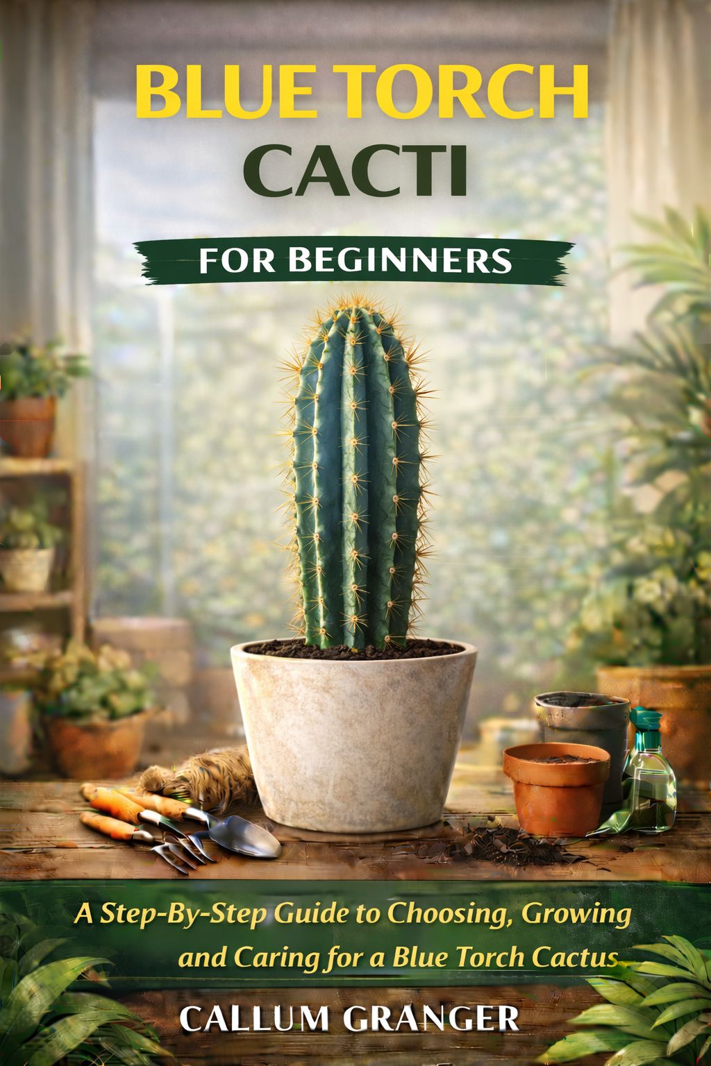 A Step-By-Step Guide to Choosing, Growing and Caring for a Blue Torch Cacti.
