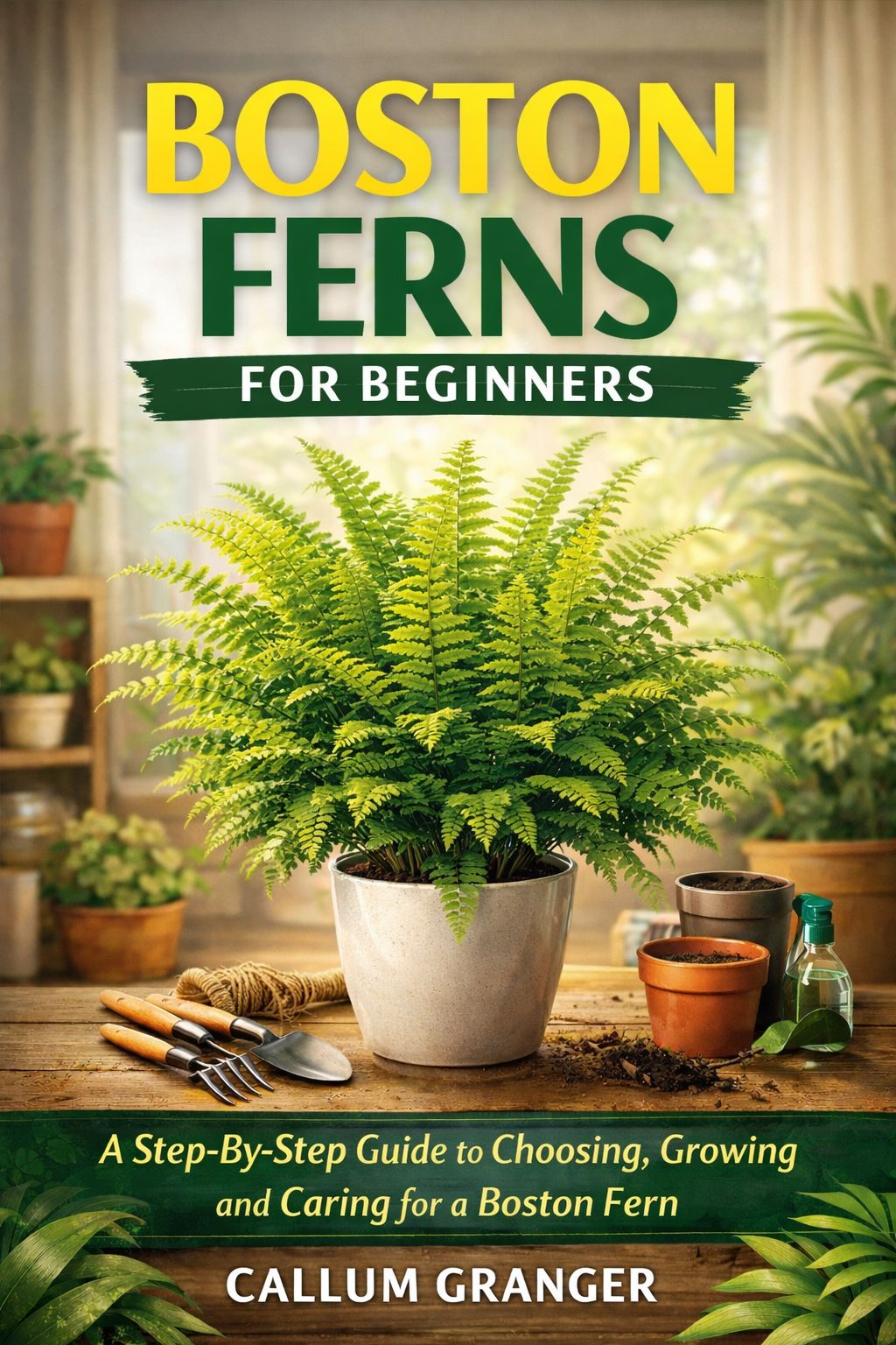 A Step-By-Step Guide to Choosing, Growing and Caring for a Boston Fern.