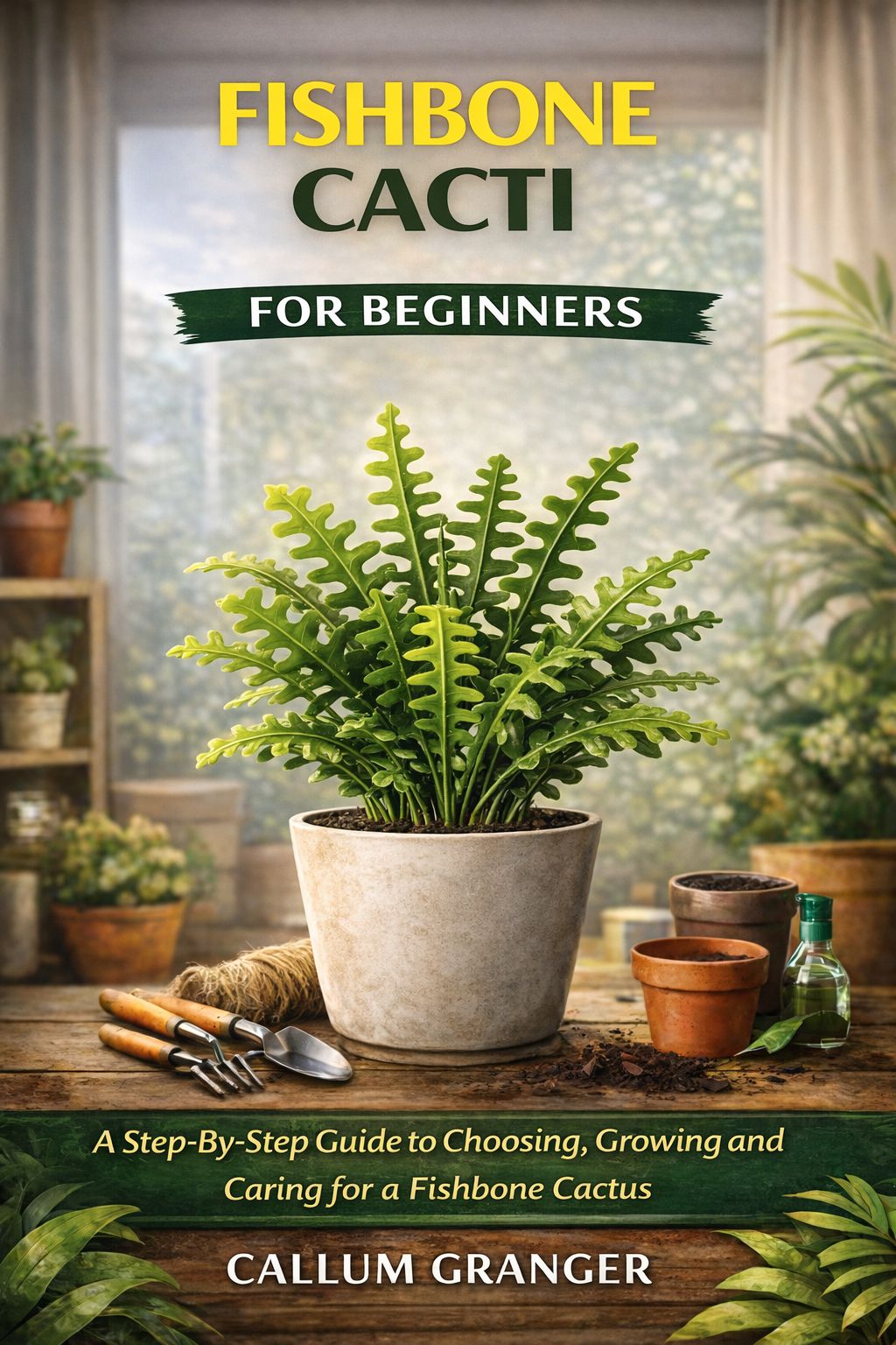 A Step-By-Step Guide to Choosing, Growing and Caring for a Fishbone Cacti.