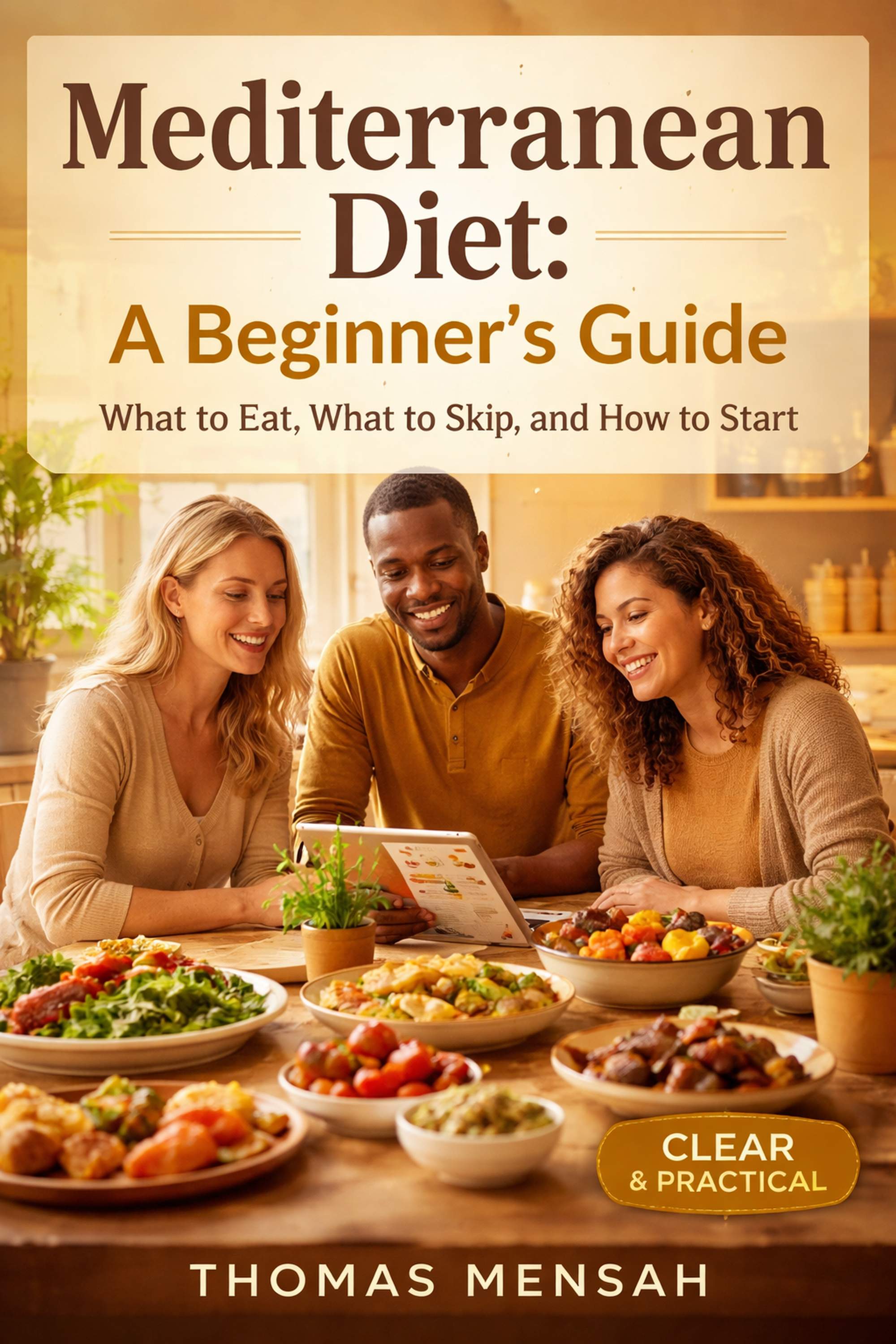 Cover of Mediterranean Diet: A Beginner's Guide