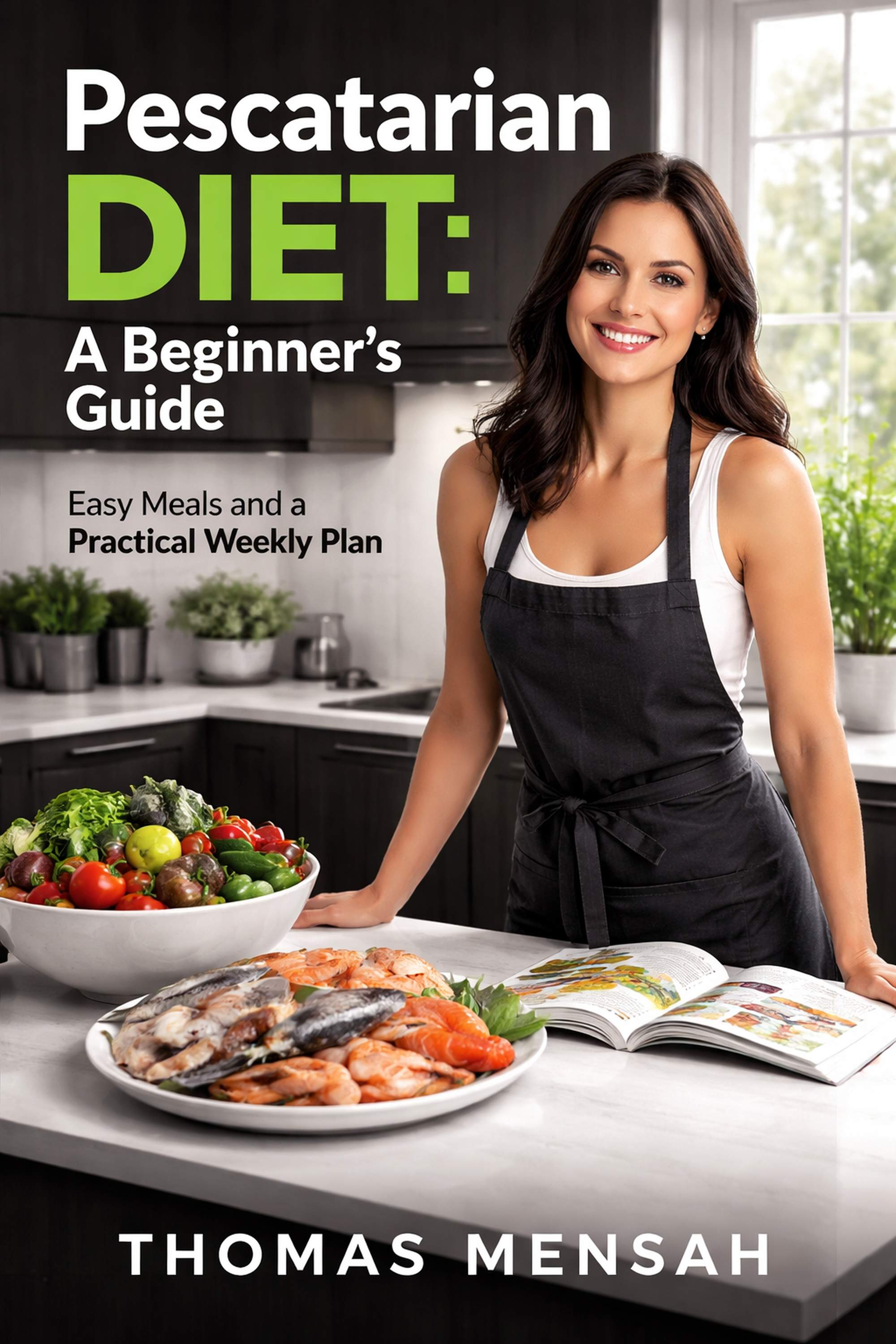Cover of Pescatarian Diet: A Beginner's Guide