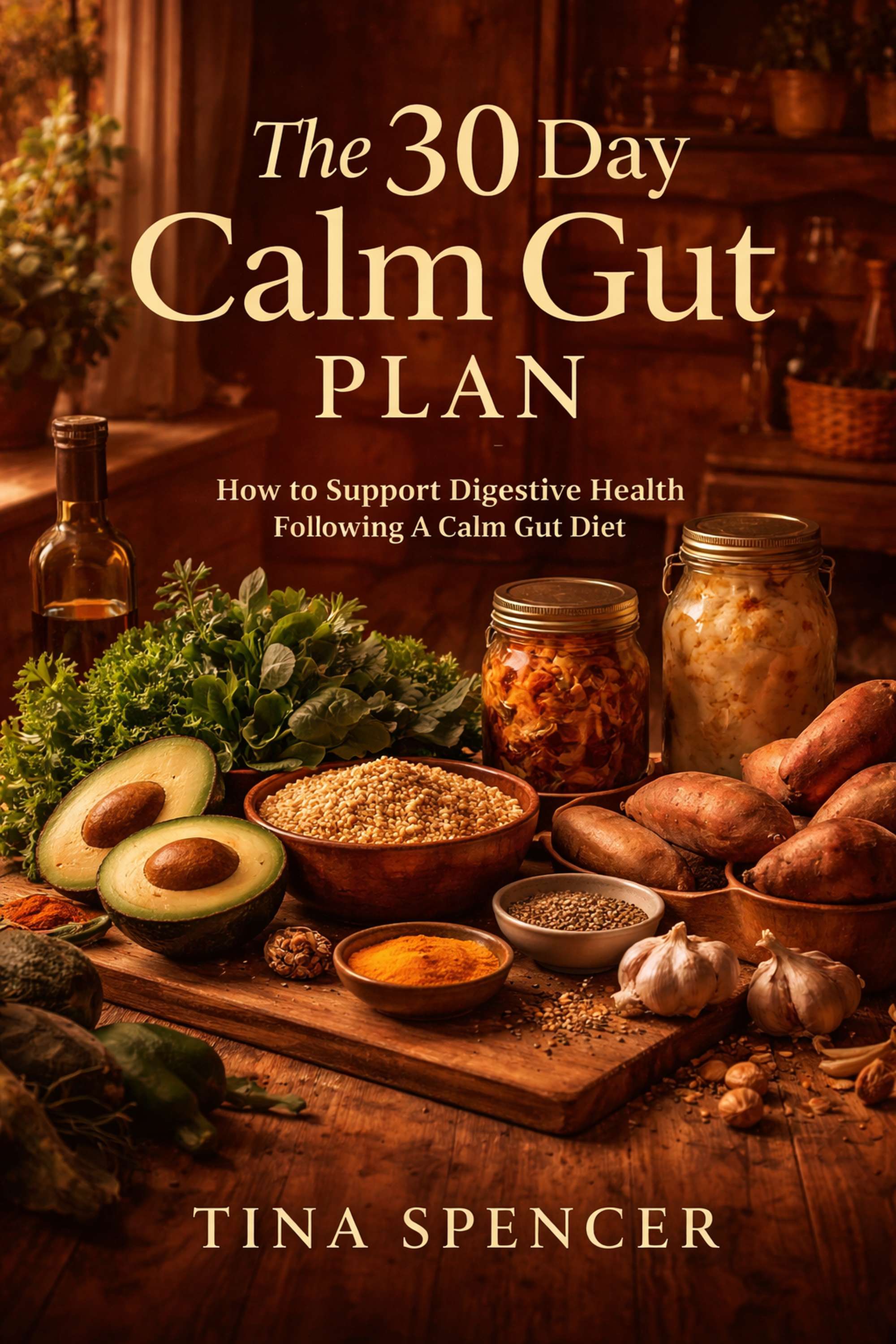 Cover of The 30 Day Calm Gut Plan
