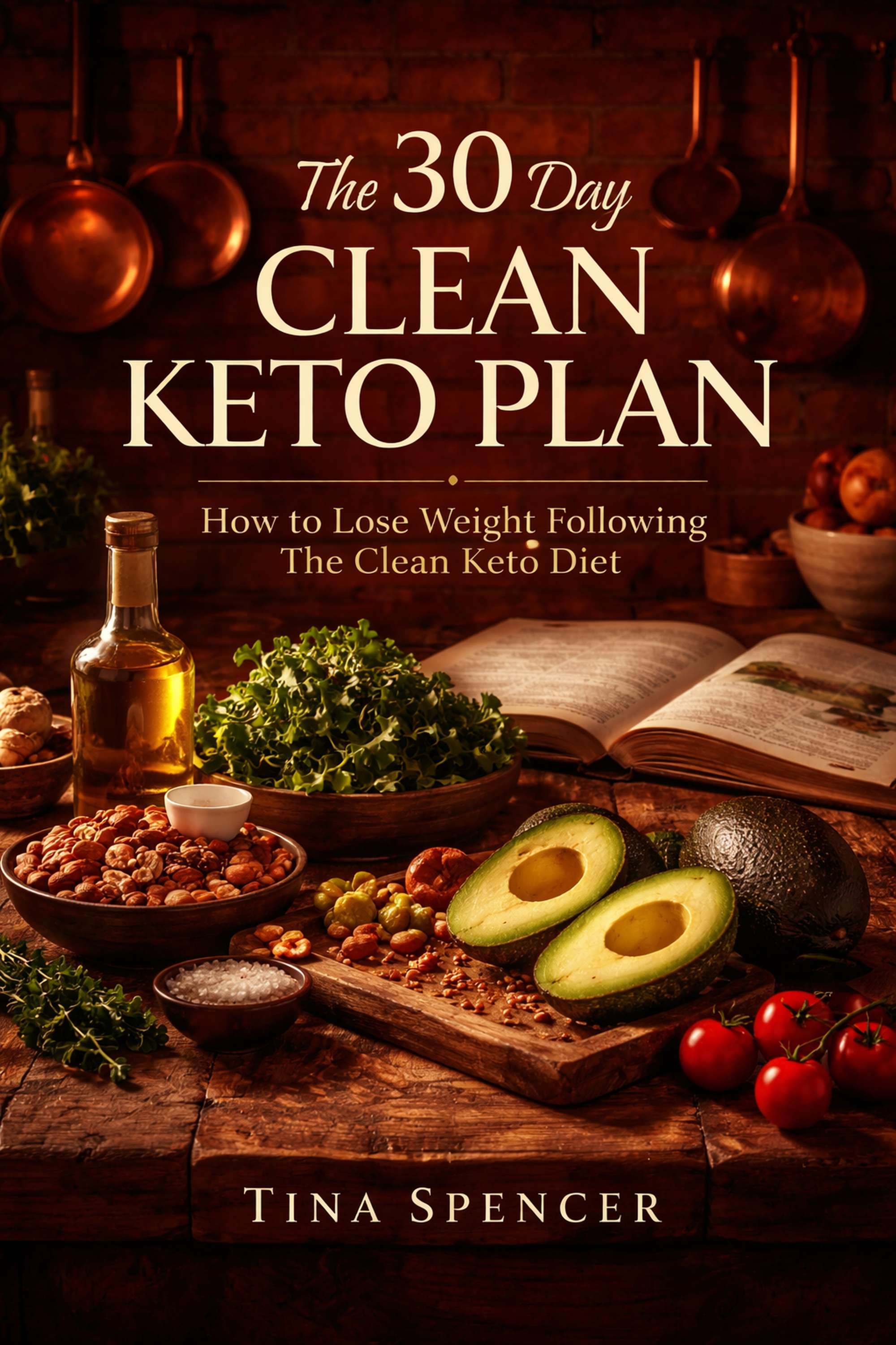 Cover of The 30 Day Clean Keto Plan