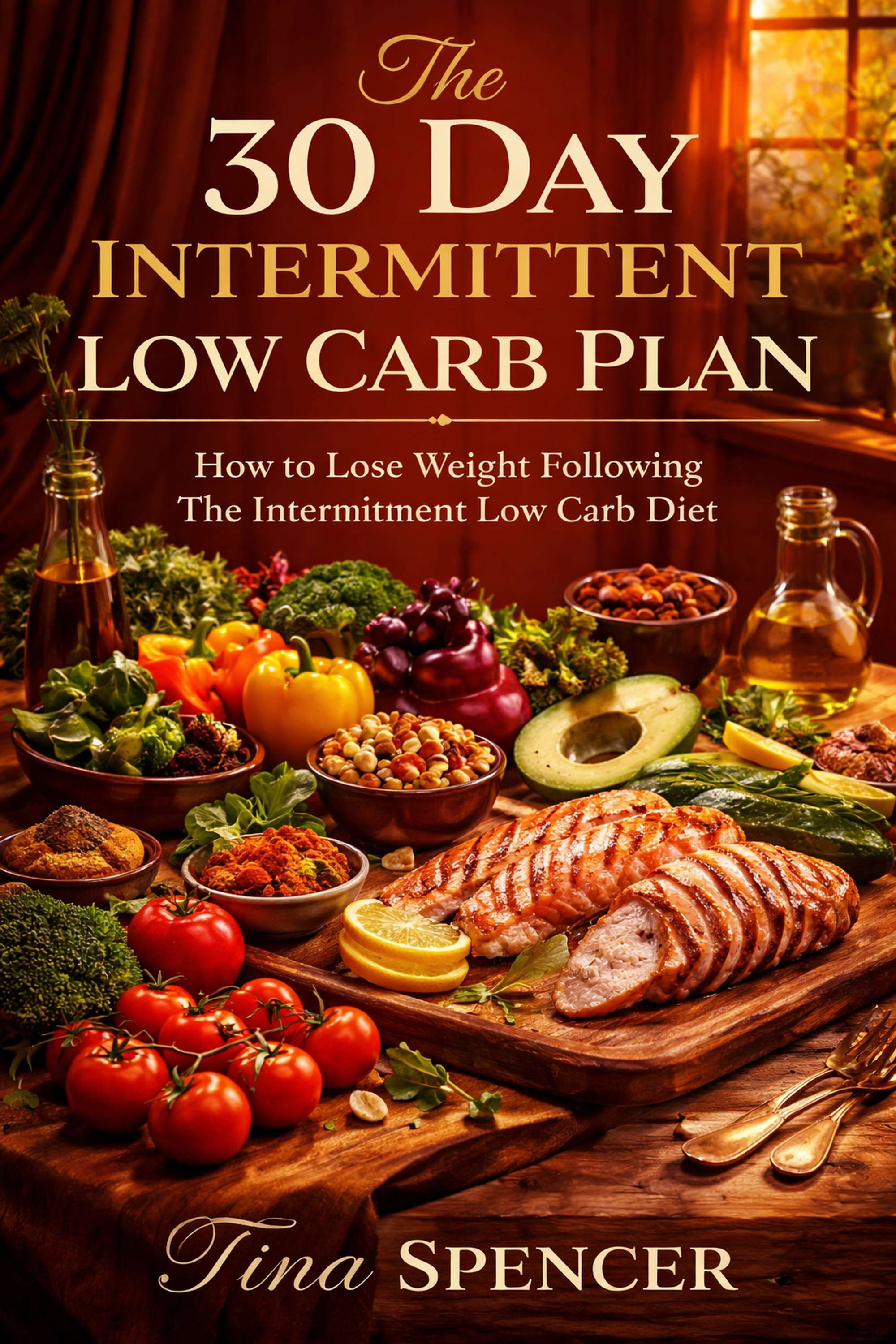 Cover of The 30 Day Intermittent Low Carb Plan