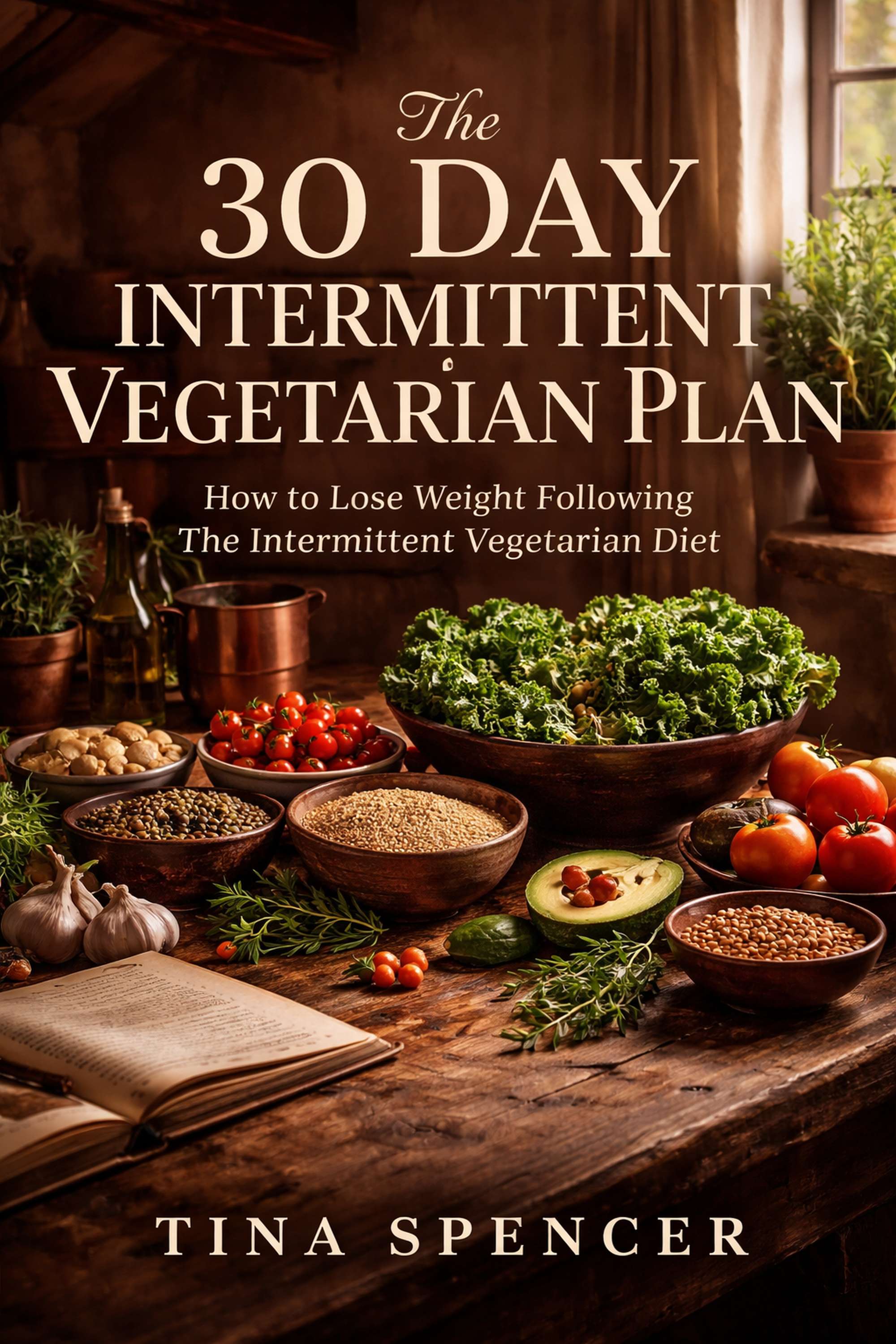 Cover of The 30 Day Intermittent Vegetarian Plan