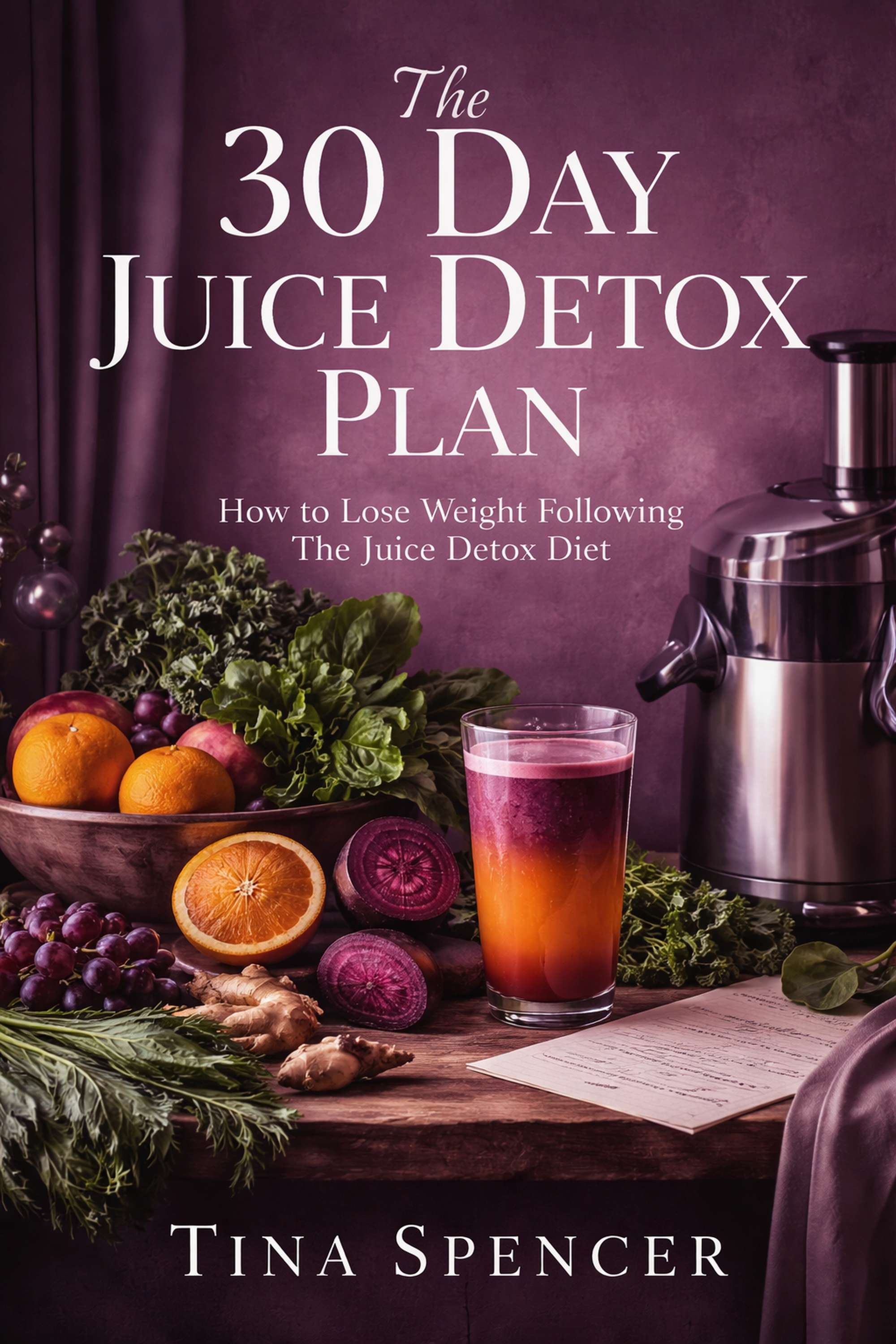 Cover of The 30 Day Juice Detox Plan