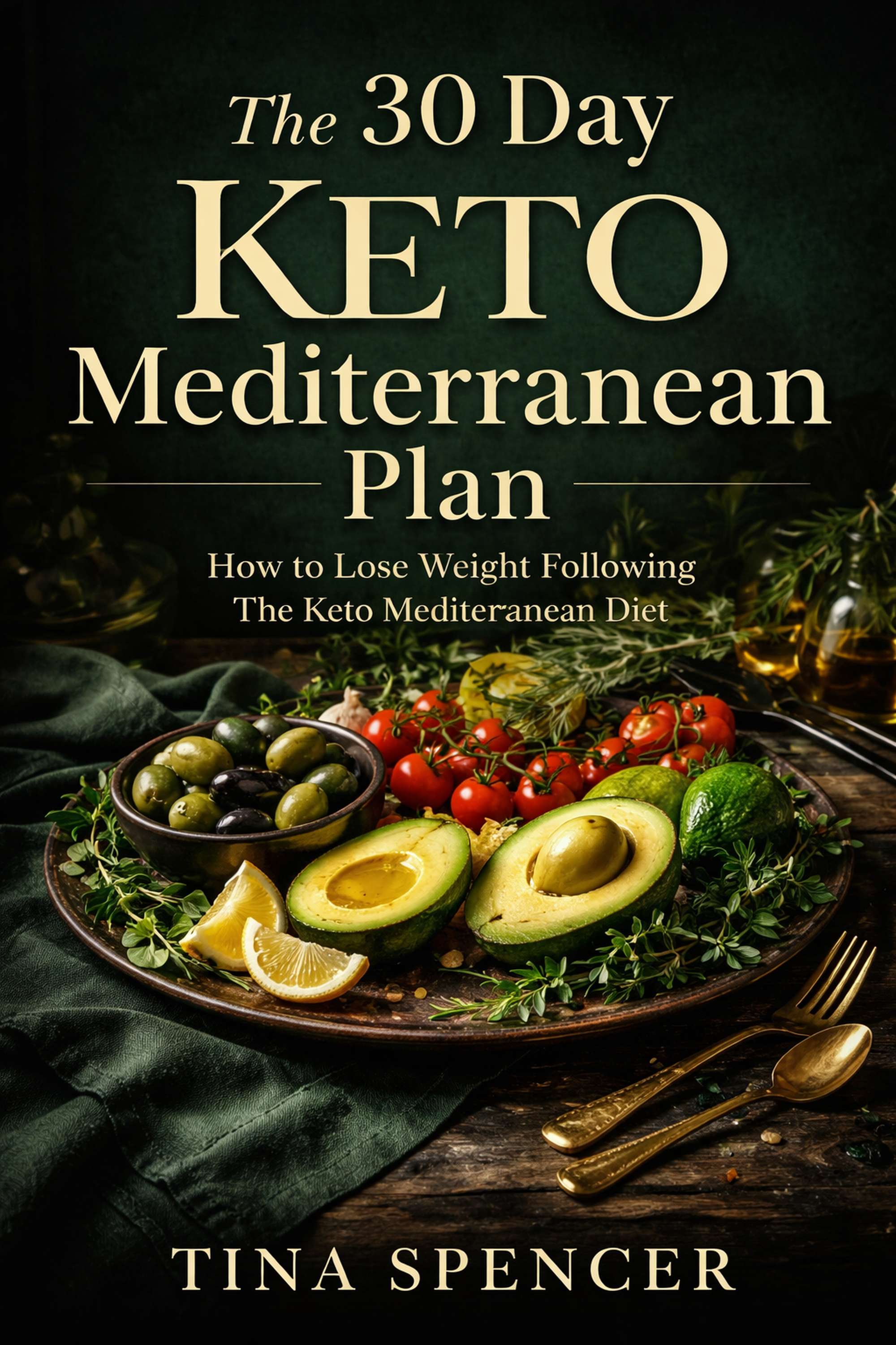 Cover of The 30 Day Keto Mediterranean Plan