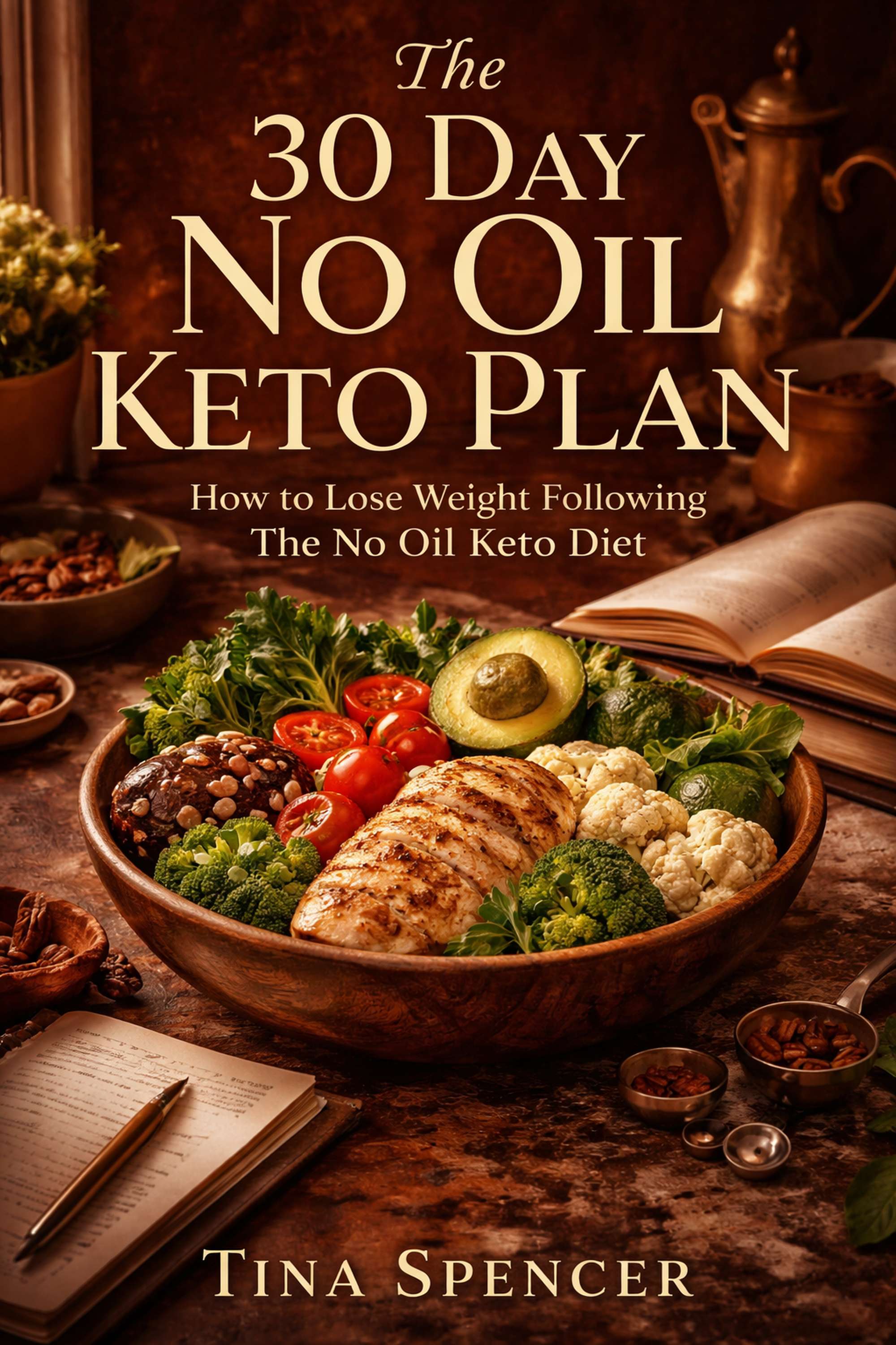 Cover of The 30 Day No Oil Keto Plan