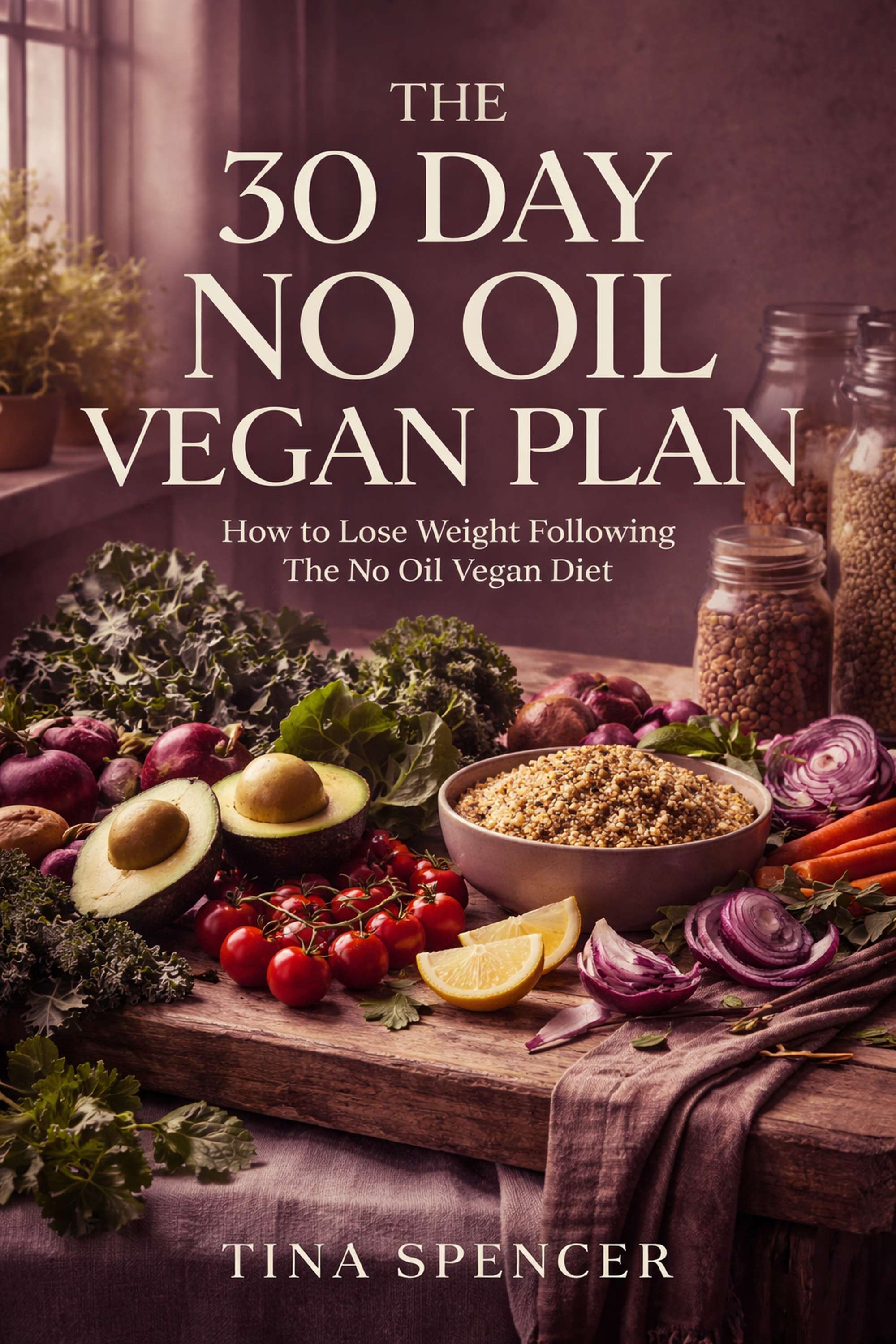 Cover of The 30 Day No Oil Vegan Plan