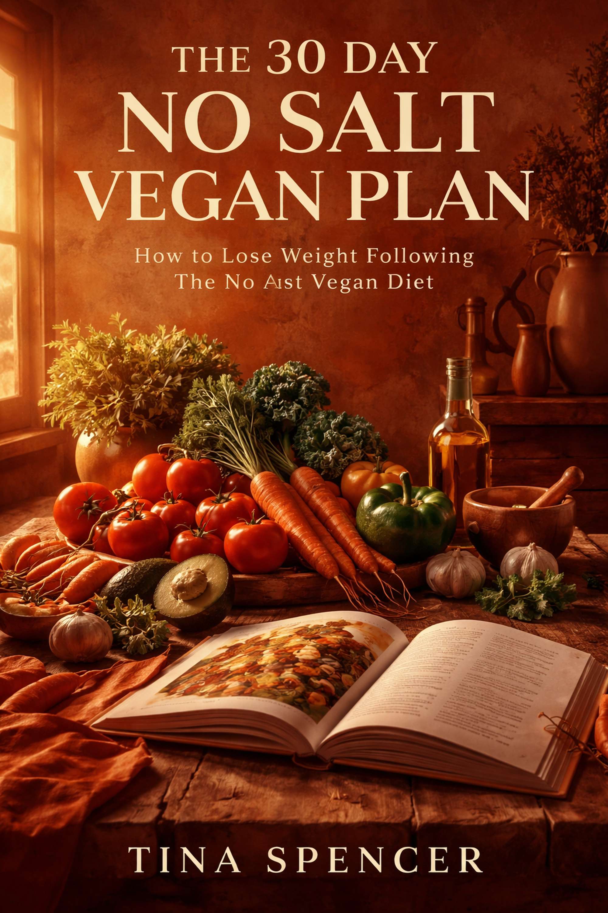 Cover of The 30 Day No Salt Vegan Plan