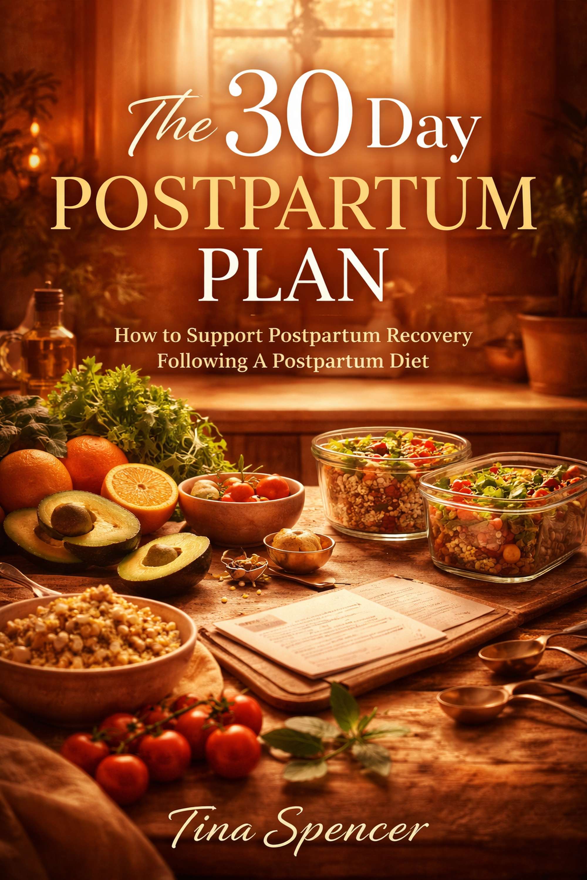 Cover of The 30 Day Postpartum Plan
