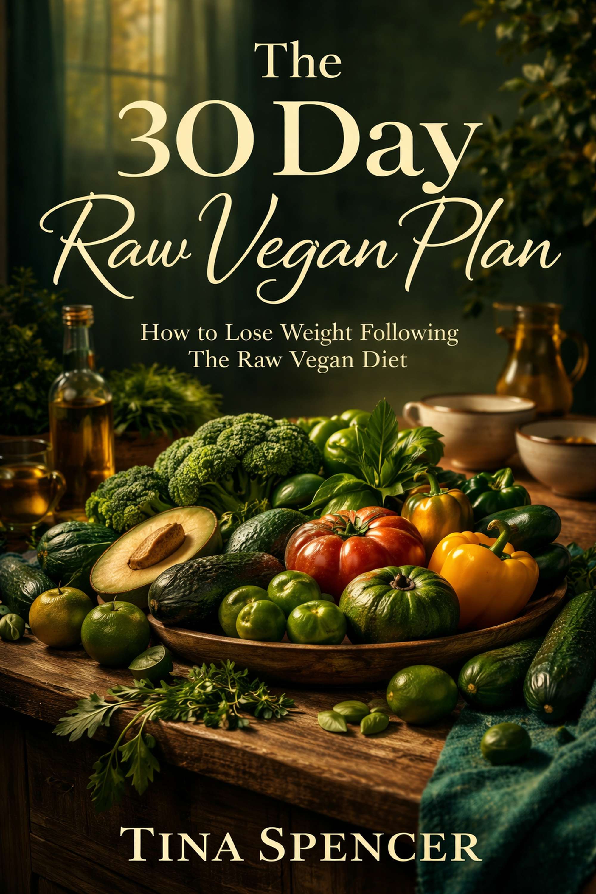 Cover of The 30 Day Raw Vegan Plan