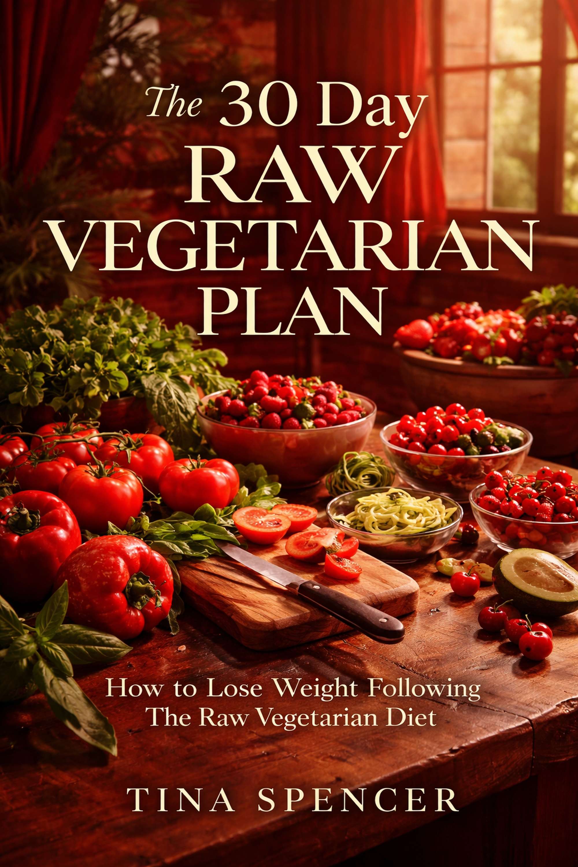 Cover of The 30 Day Raw Vegetarian Plan