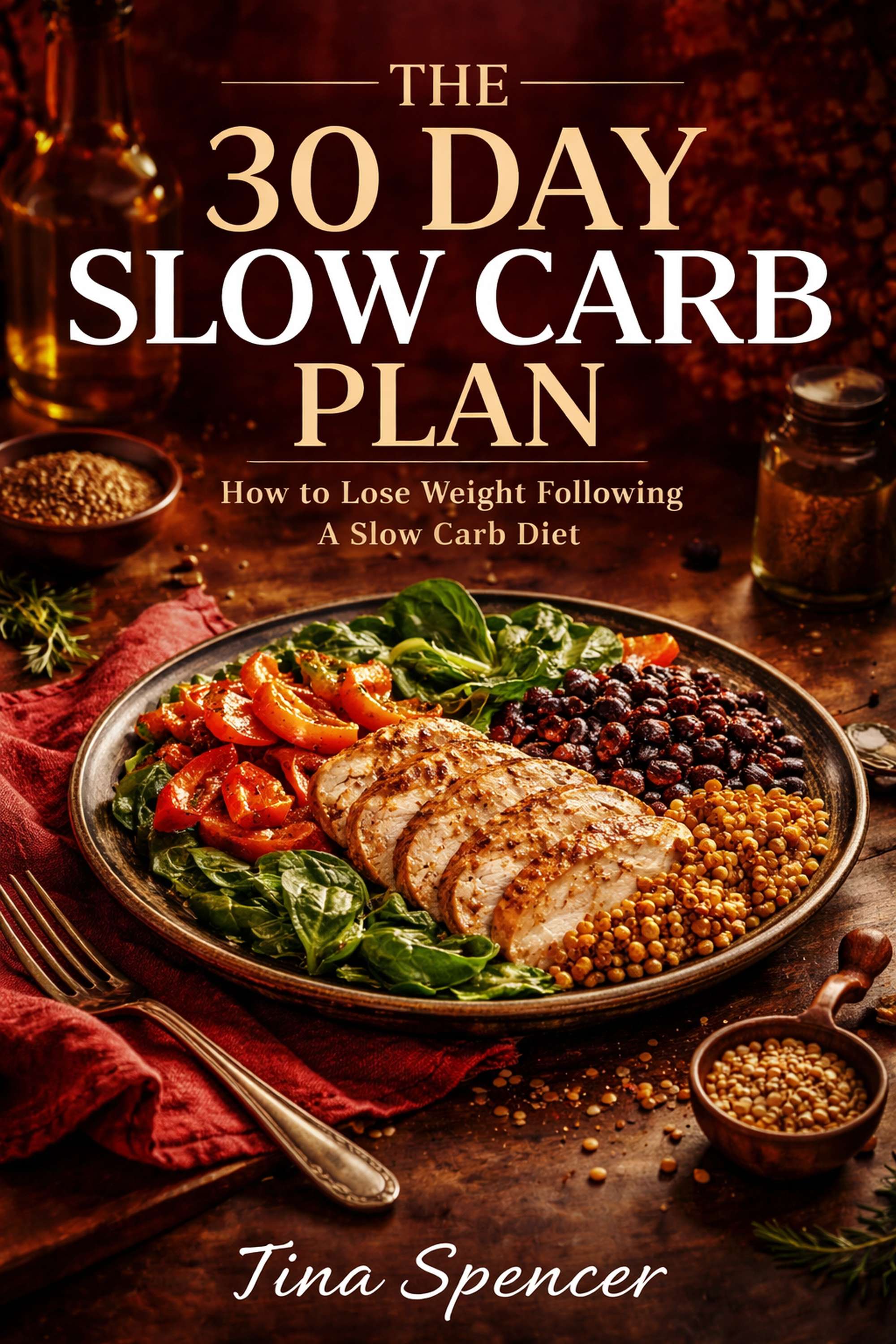 Cover of The 30 Day Slow Carb Plan
