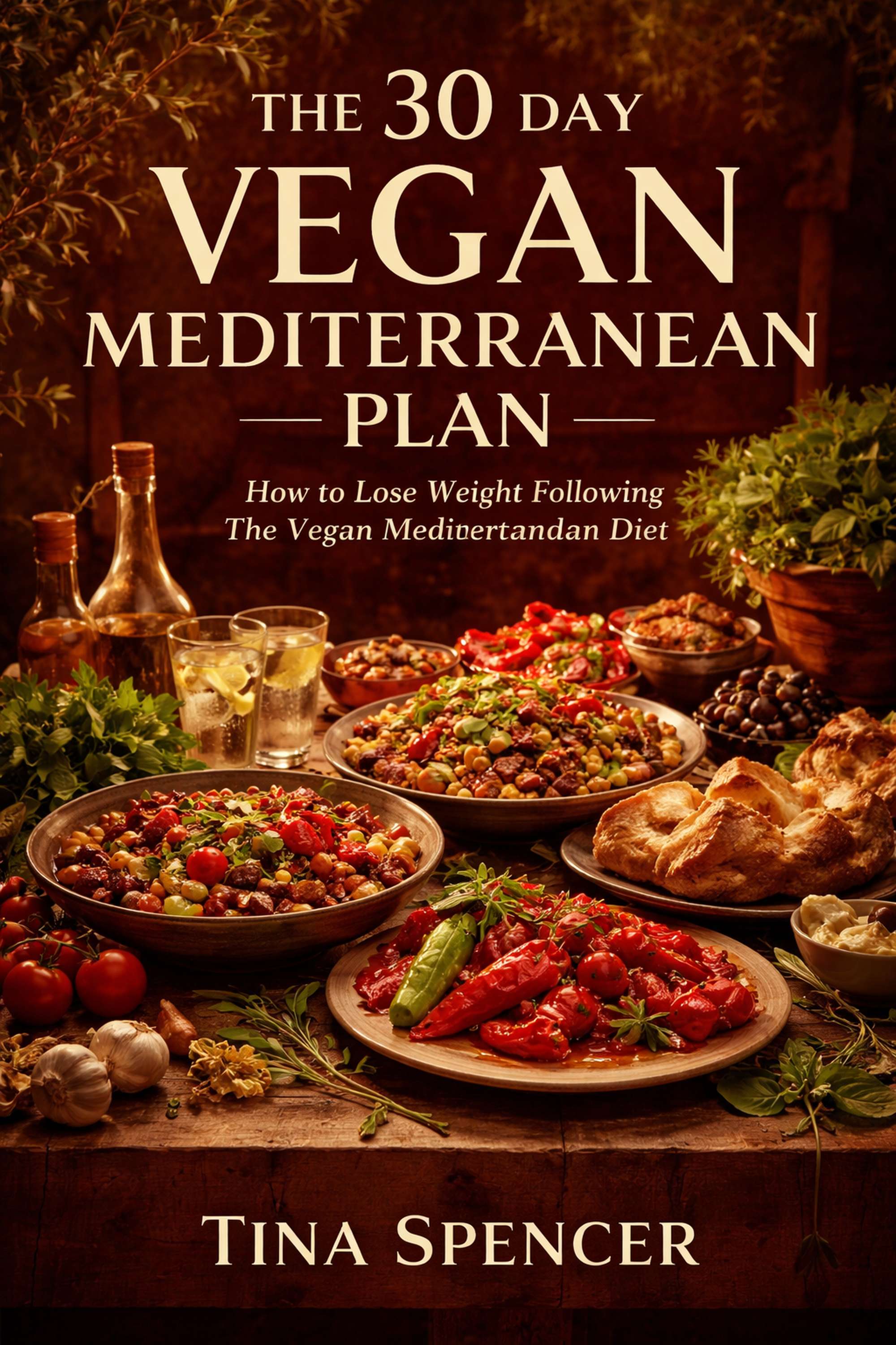 Cover of The 30 Day Vegan Mediterranean Plan