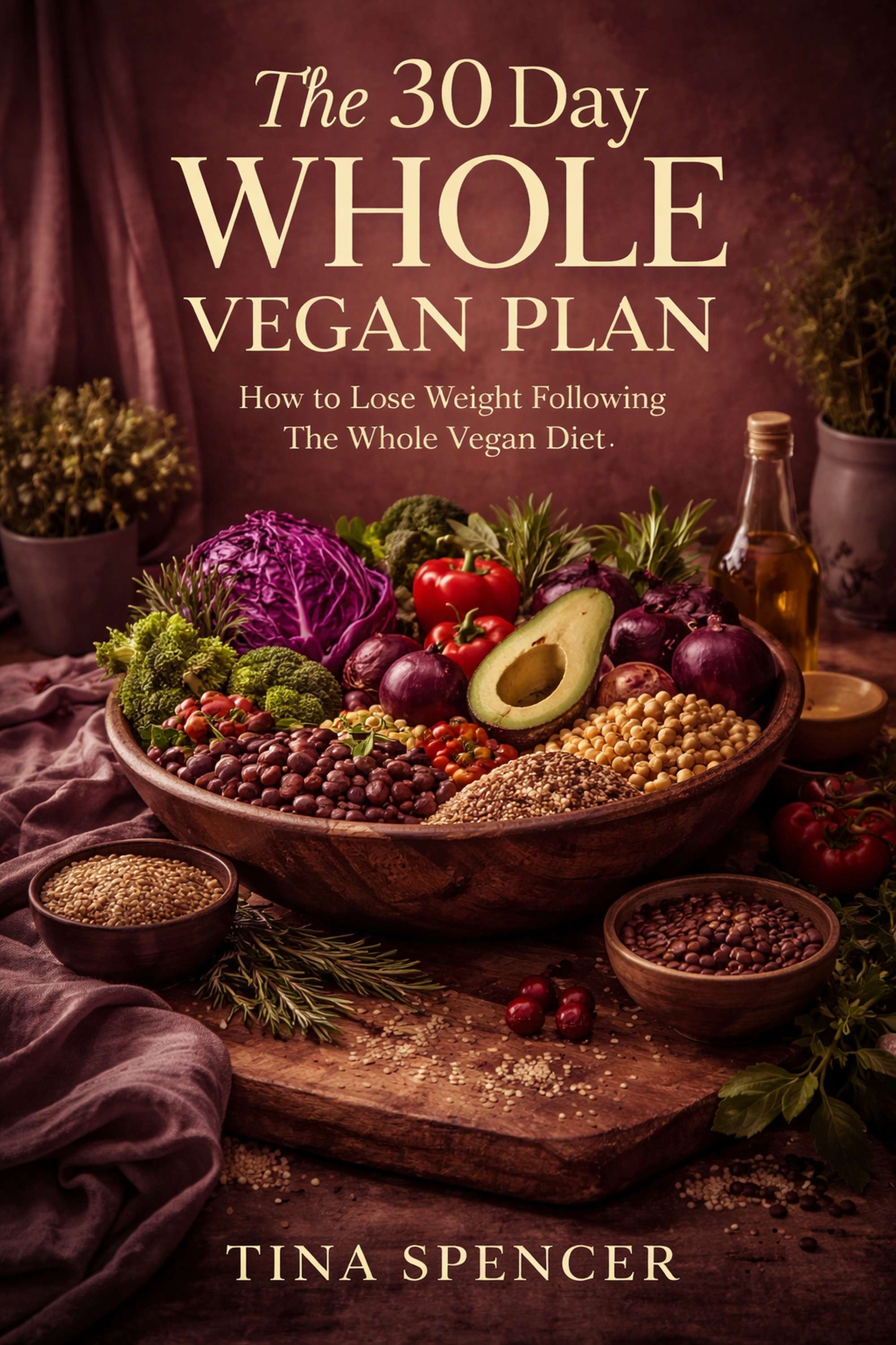 Cover of The 30 Day Whole Vegan Plan