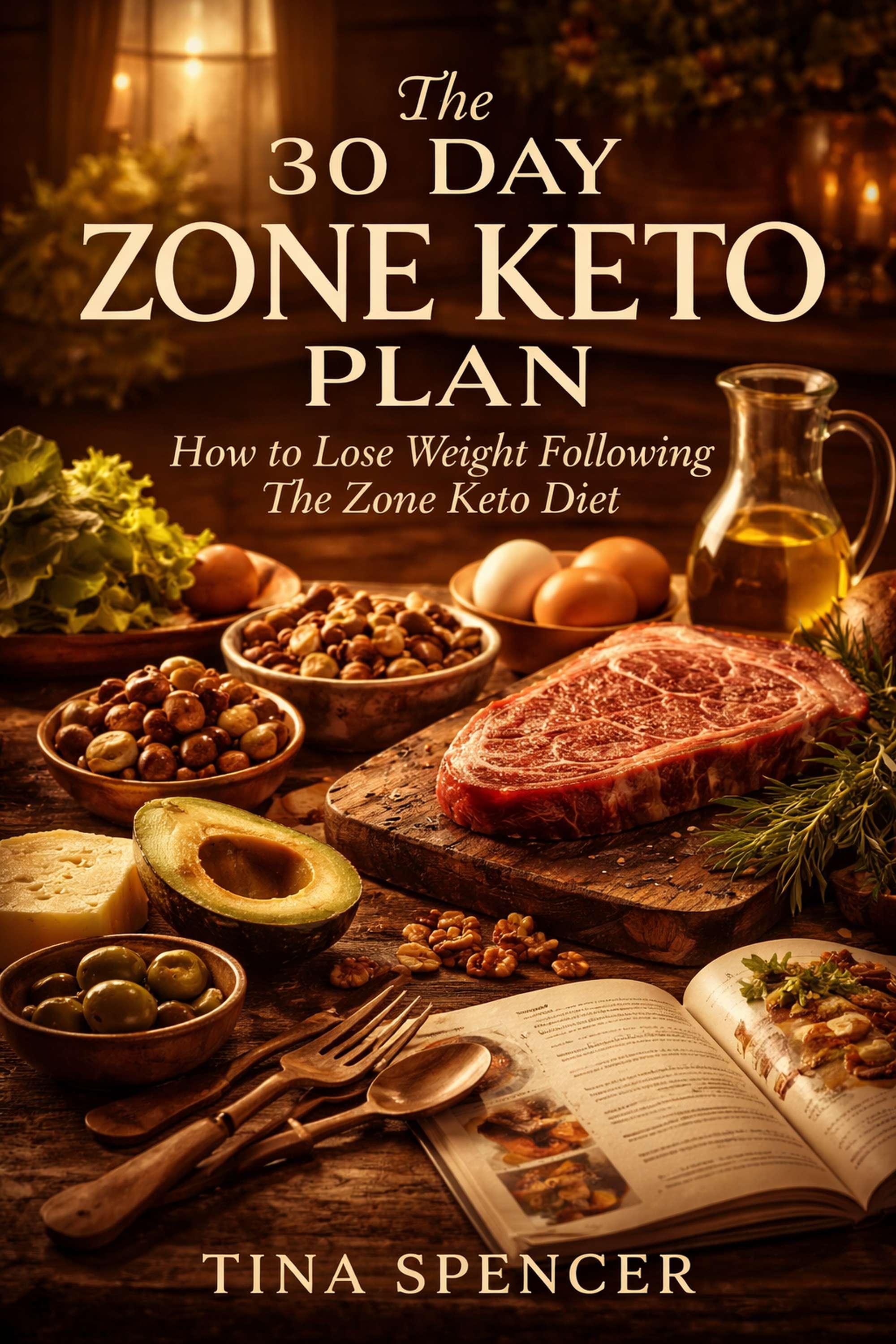 Cover of The 30 Day Zone Keto Plan